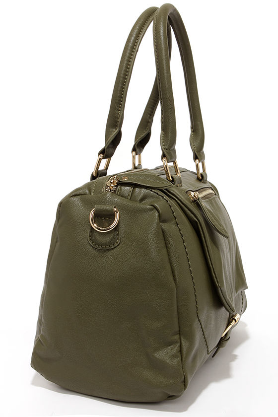 Cute Olive Green Handbag - Vegan Purse - Vegan Handbag - $42.00