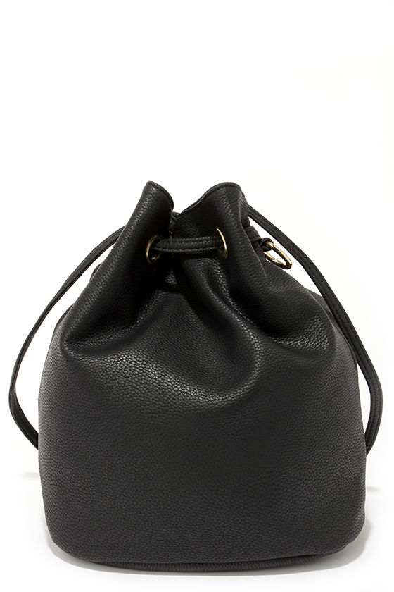 Call it a Draw-string Black Convertible Backpack at Lulus.com!