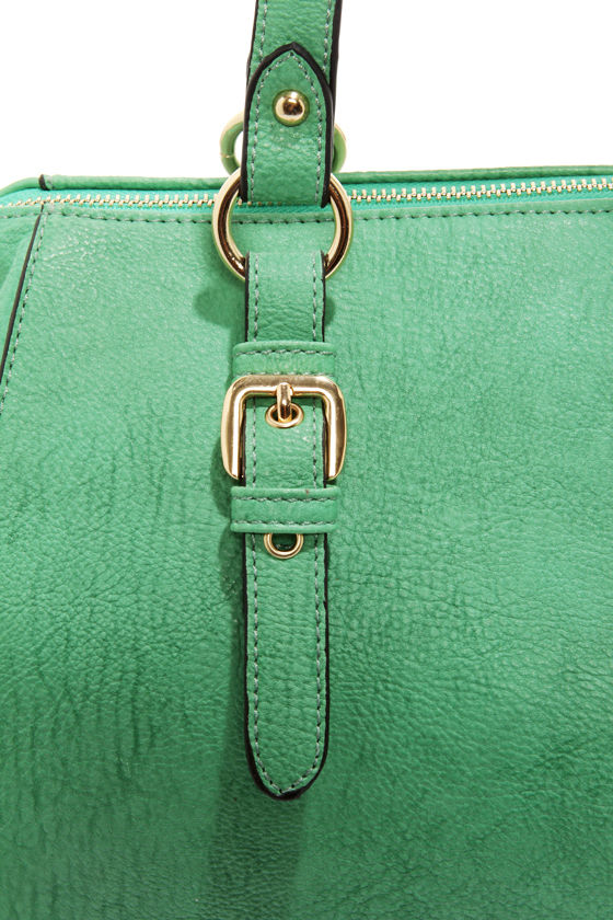 Cute Green Purse - Vegan Leather Purse - Green Handbag - $45.00