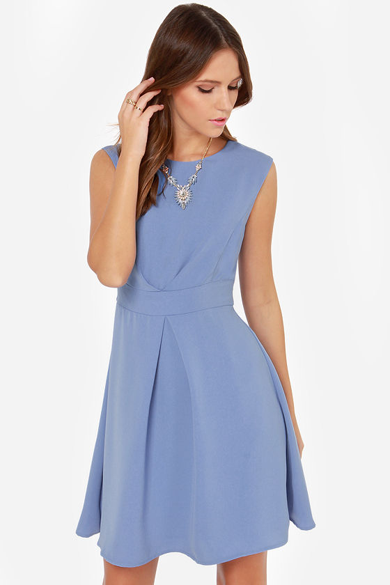 Darling Keeley Dress - Periwinkle Dress - Blue Dress - $83.00