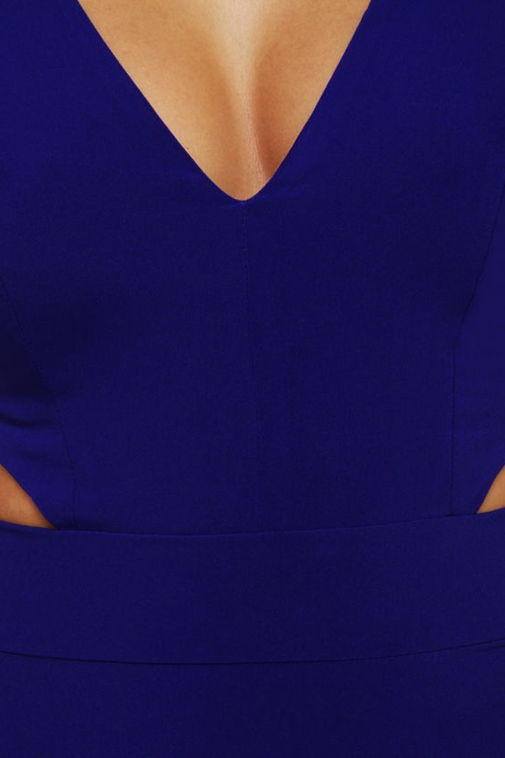 Cute Blue Dress - Tank Dress - Backless Dress - $37.50